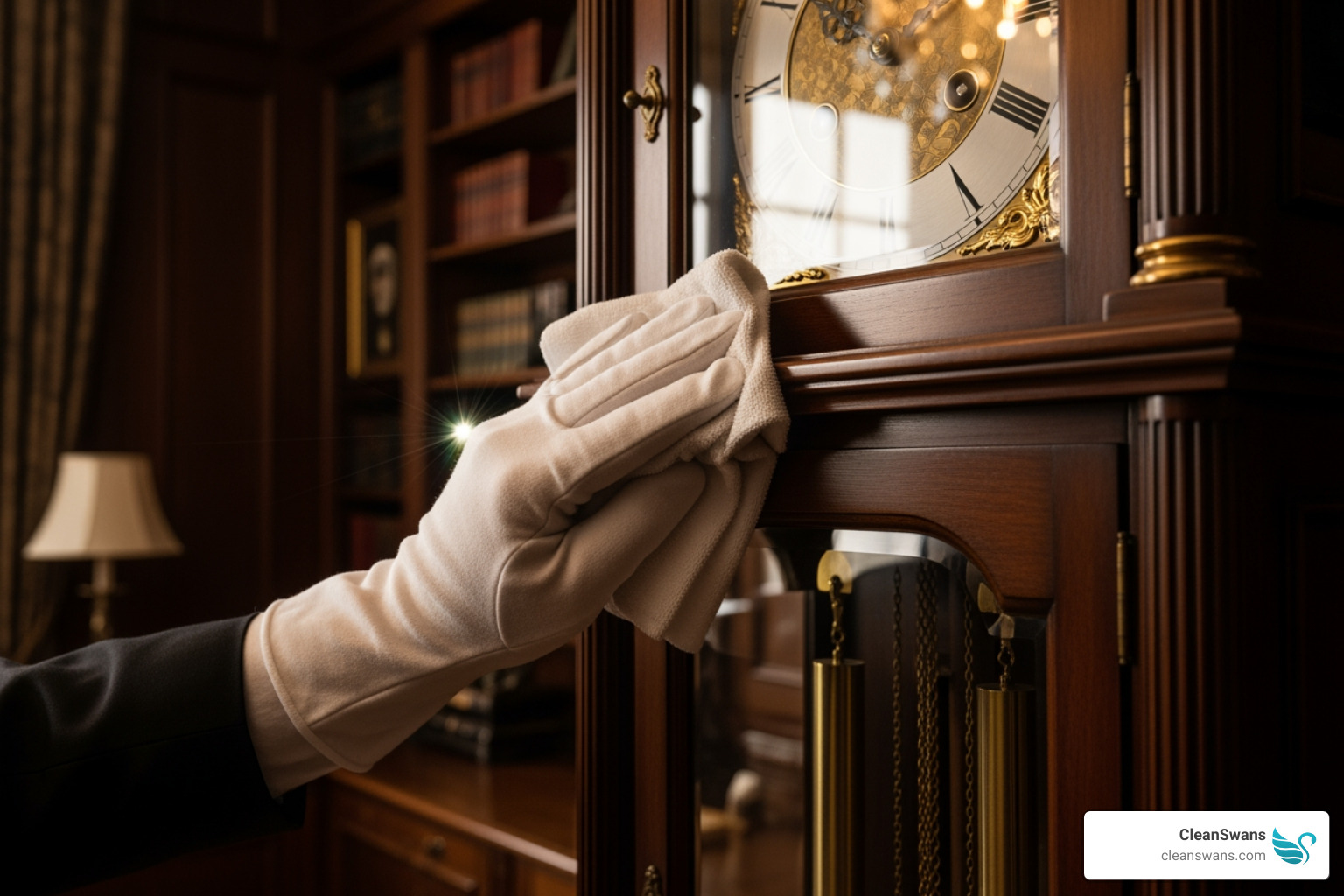 Detailed checklist on a tablet in a luxurious kitchen setting - Bespoke & White-Glove Cleaning