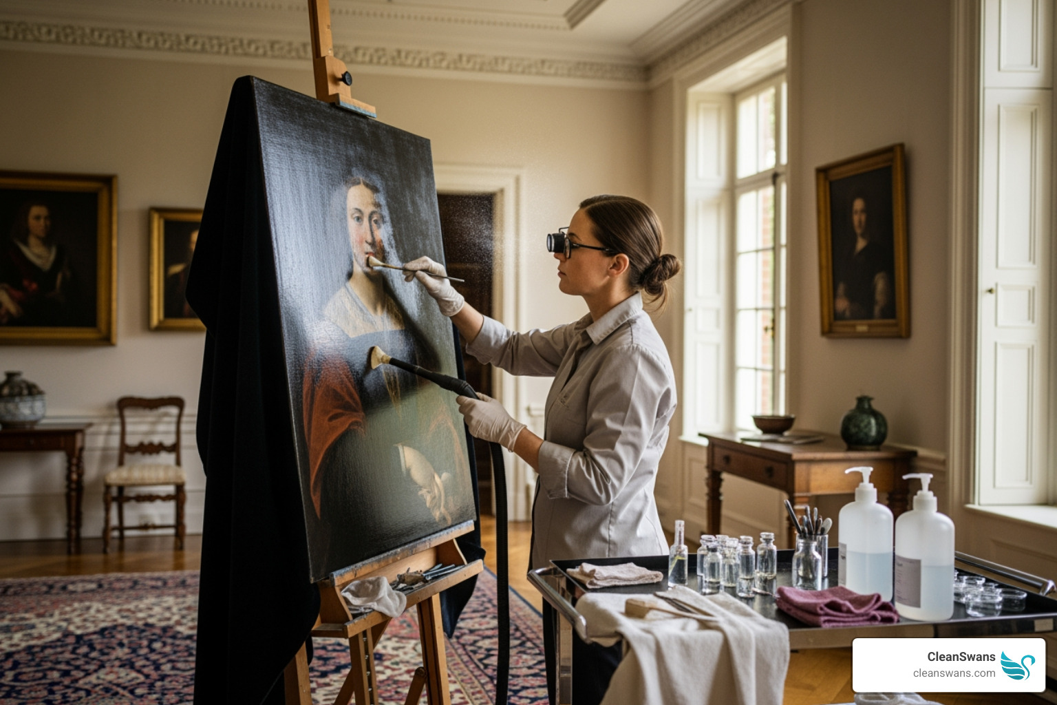 cleaning art piece - Luxury House Cleaning & White-Glove Care