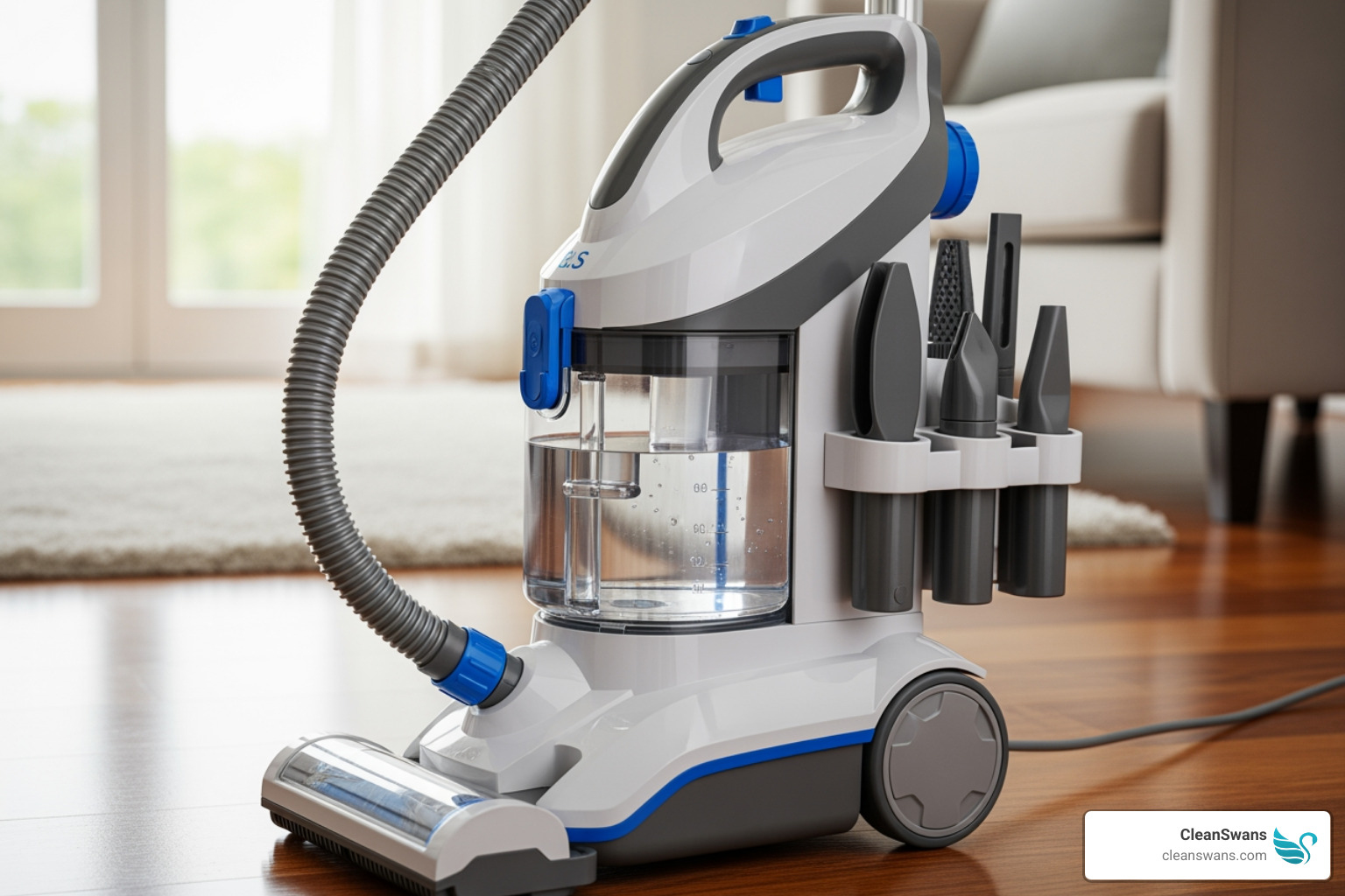 specialized equipment like a steam cleaner or HEPA-filter vacuum - Luxury home cleaning service