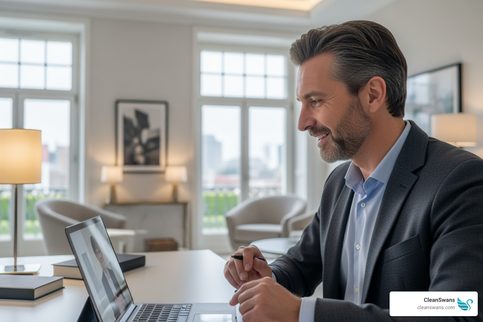 property manager video call - High-end property maintenance