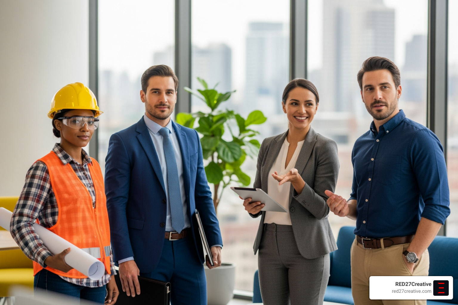 Industry professionals such as a contractor, lawyer, and SaaS founder - pay per lead company Industry professionals such as a contractor, lawyer, and SaaS founder - pay per lead company