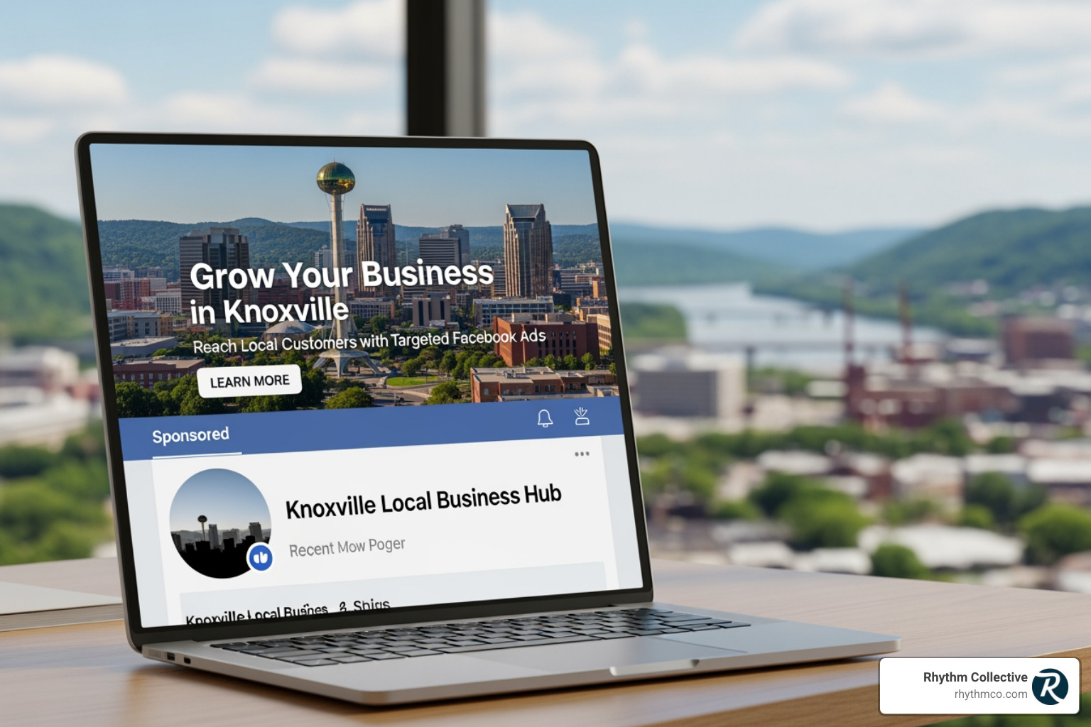 Map of Knoxville with targeted zones highlighted - Facebook ads Knoxville Map of Knoxville with targeted zones highlighted - Facebook ads Knoxville