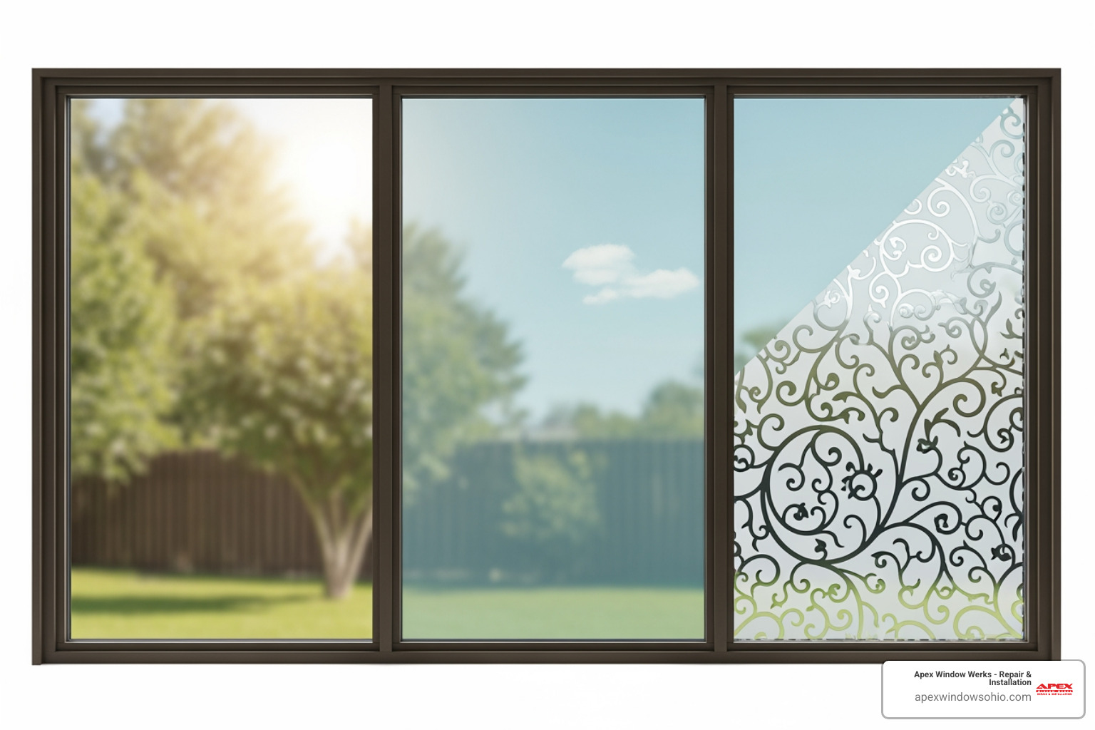 Image showcasing different types of glass like decorative, Low-E, and clear - patio door glass replacement Image showcasing different types of glass like decorative, Low-E, and clear - patio door glass replacement