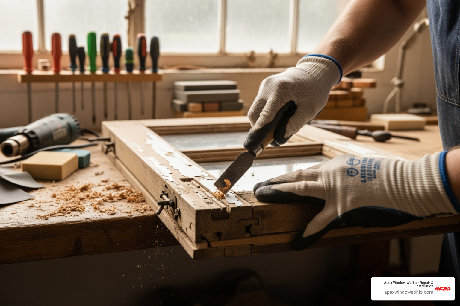 removing a window sash from its frame - window sash restoration
