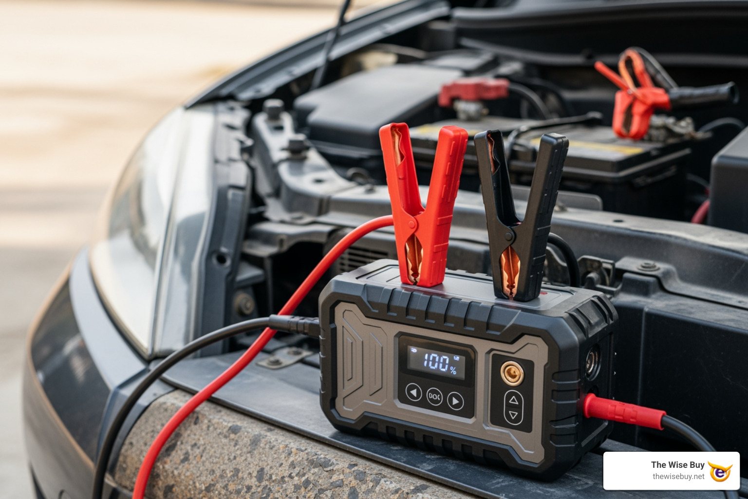The Wise Buy PowerStart 1000 - Portable car jumpstarter