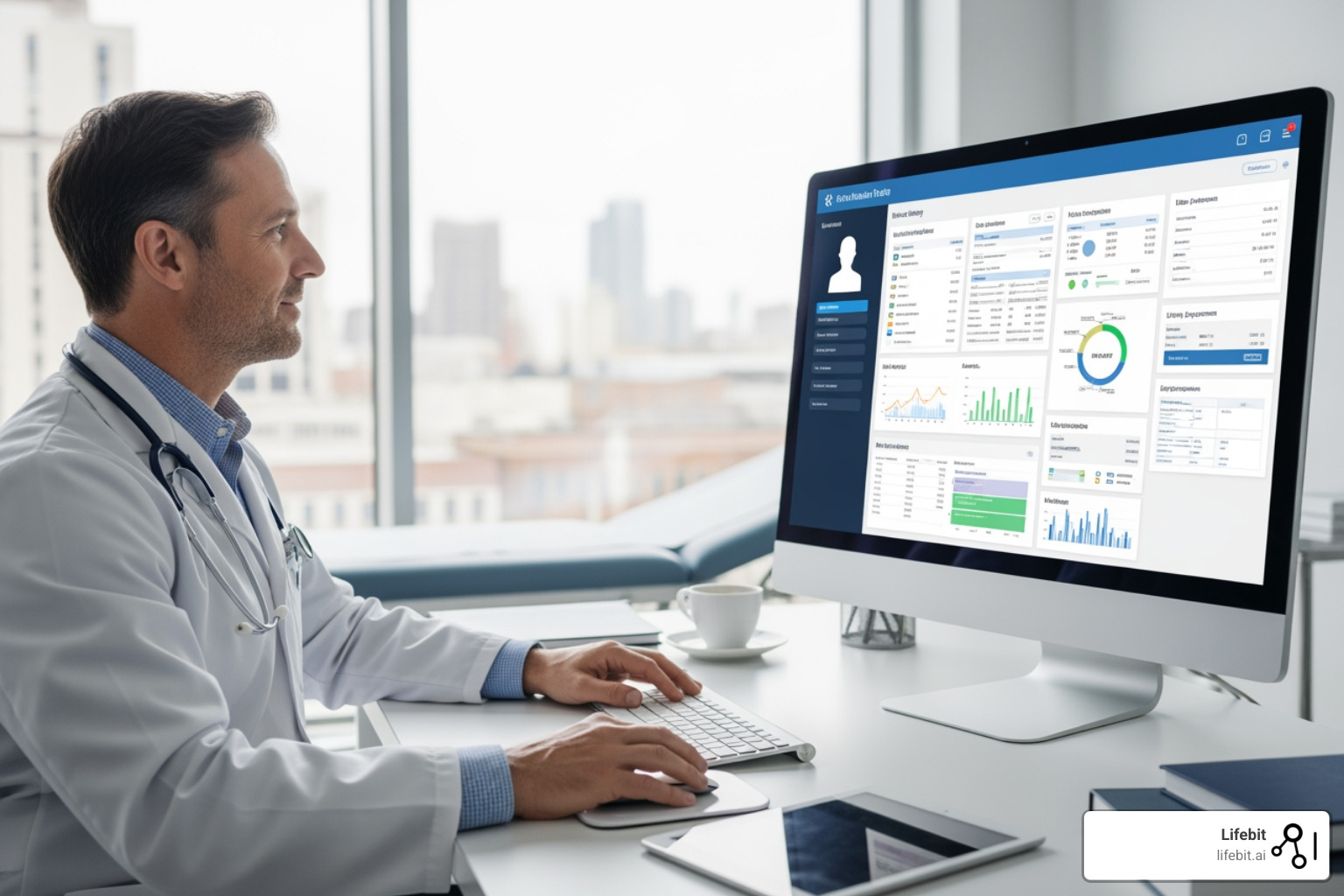 document with compliance seal - ehr emr software
