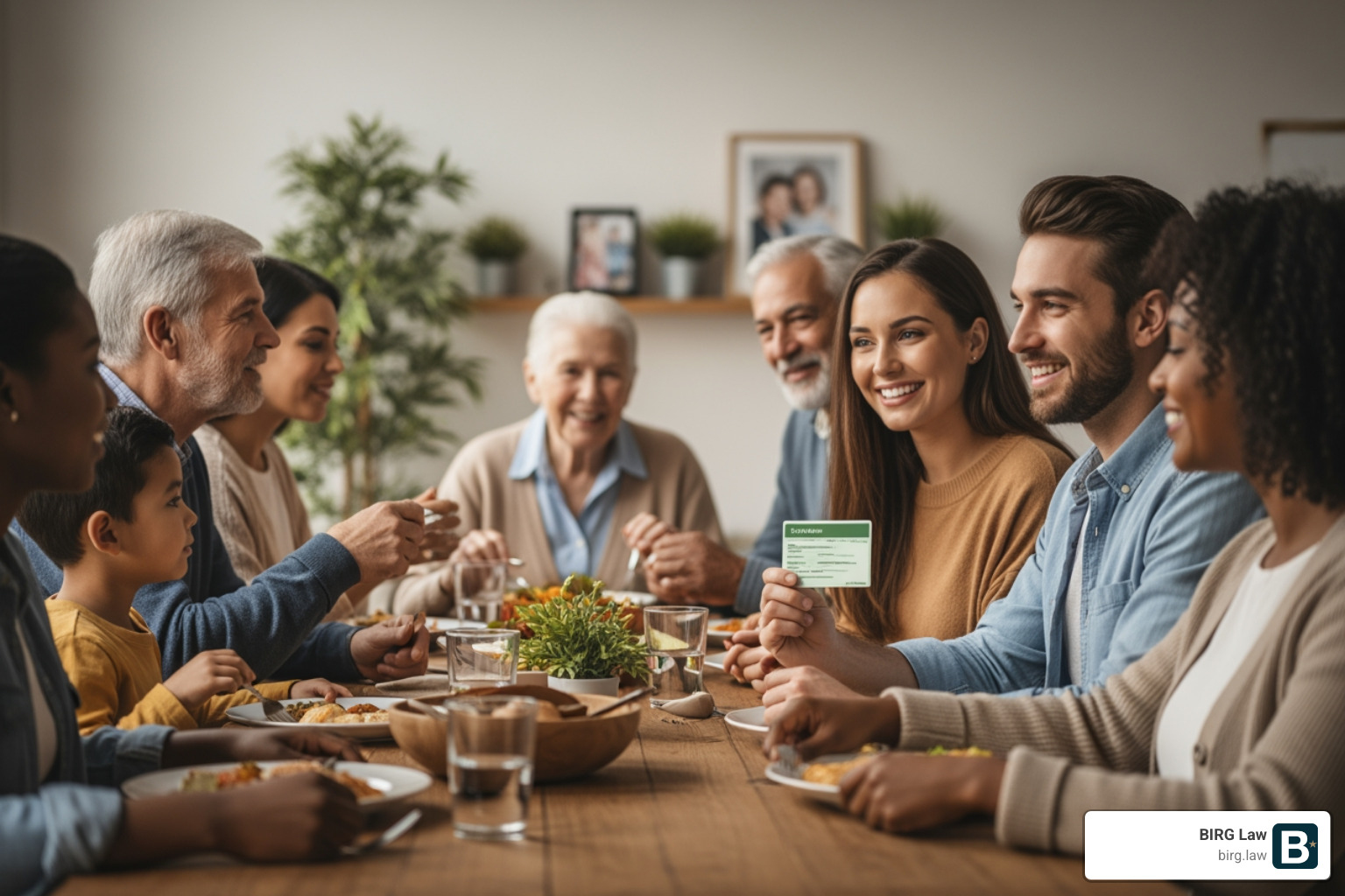 first page of Form I-130 - green card relatives