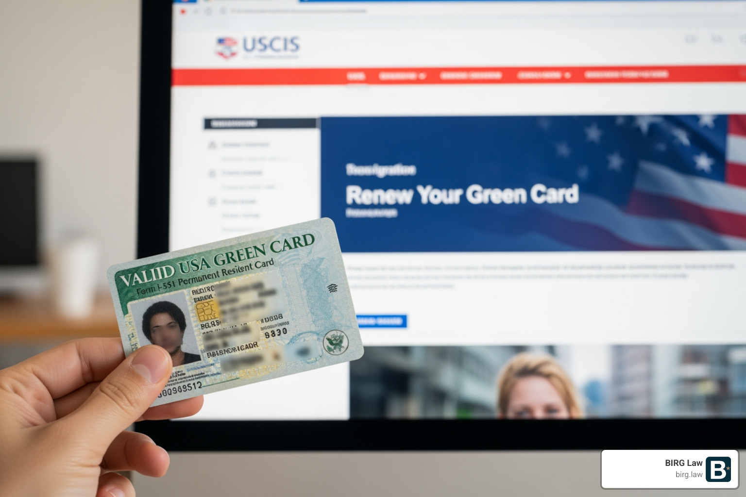 Sample of a partially completed Form I-90 - How to renew green card Sample of a partially completed Form I-90 - How to renew green card