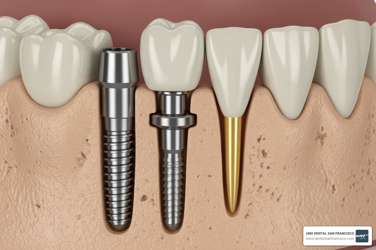 Dental Implant Model - Tooth replacement San Francisco Dental Implant Model - Tooth replacement San Francisco