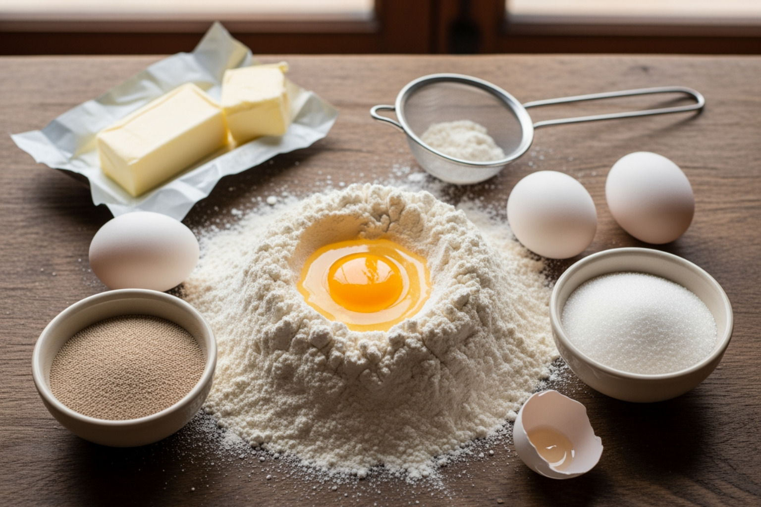 key ingredients - rosca de reyes