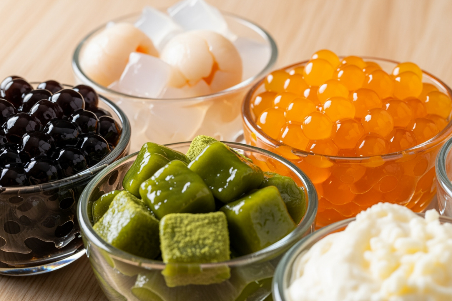 boba tea toppings -  boba tea