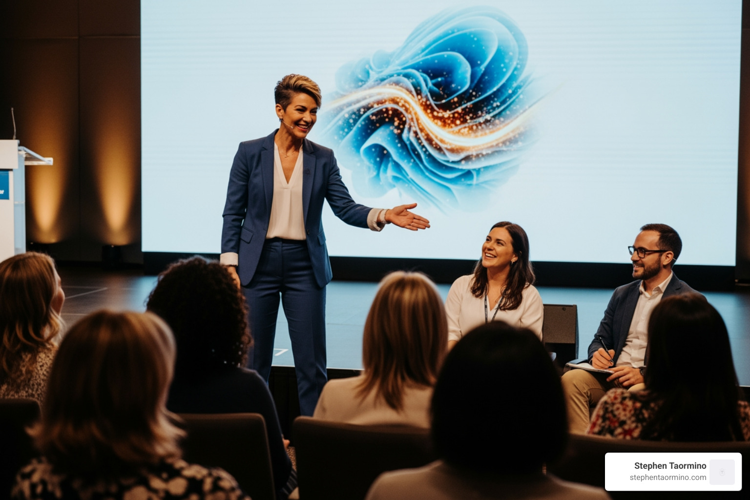 speaker telling personal story - motivational speakers