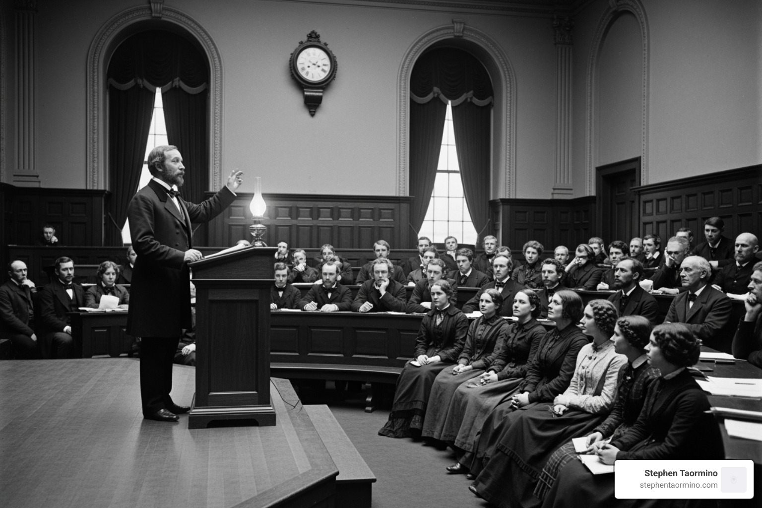 vintage public speaking - motivational speakers