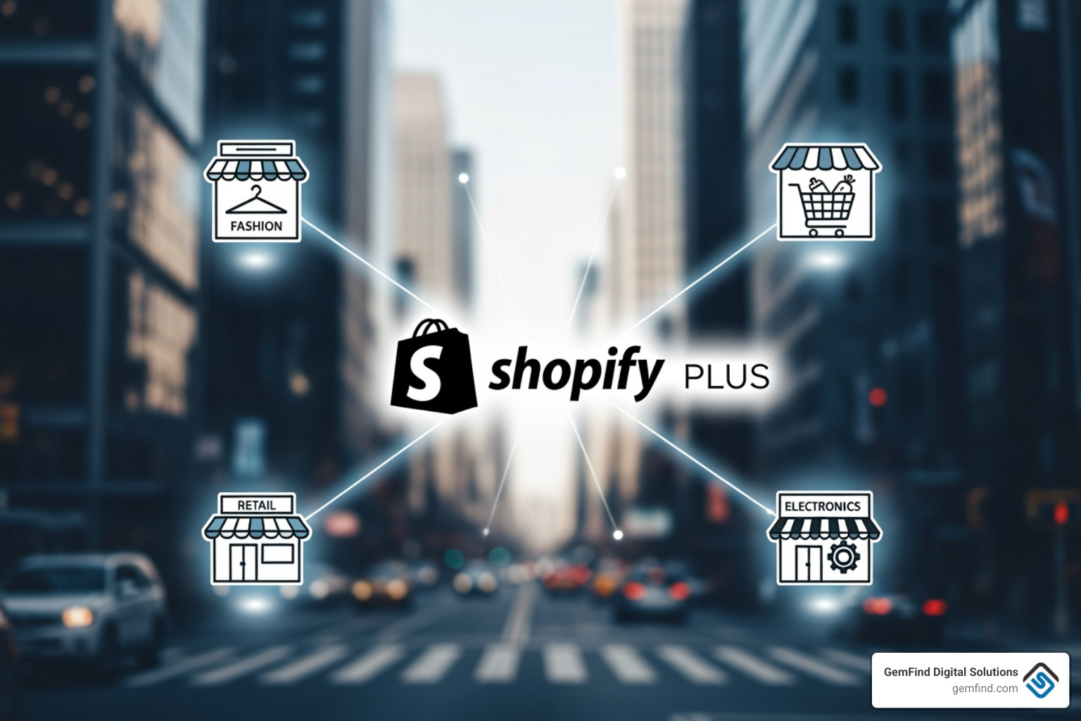 Shopify Plus Organization Admin dashboard showing multiple stores - Shopify Plus multi-store