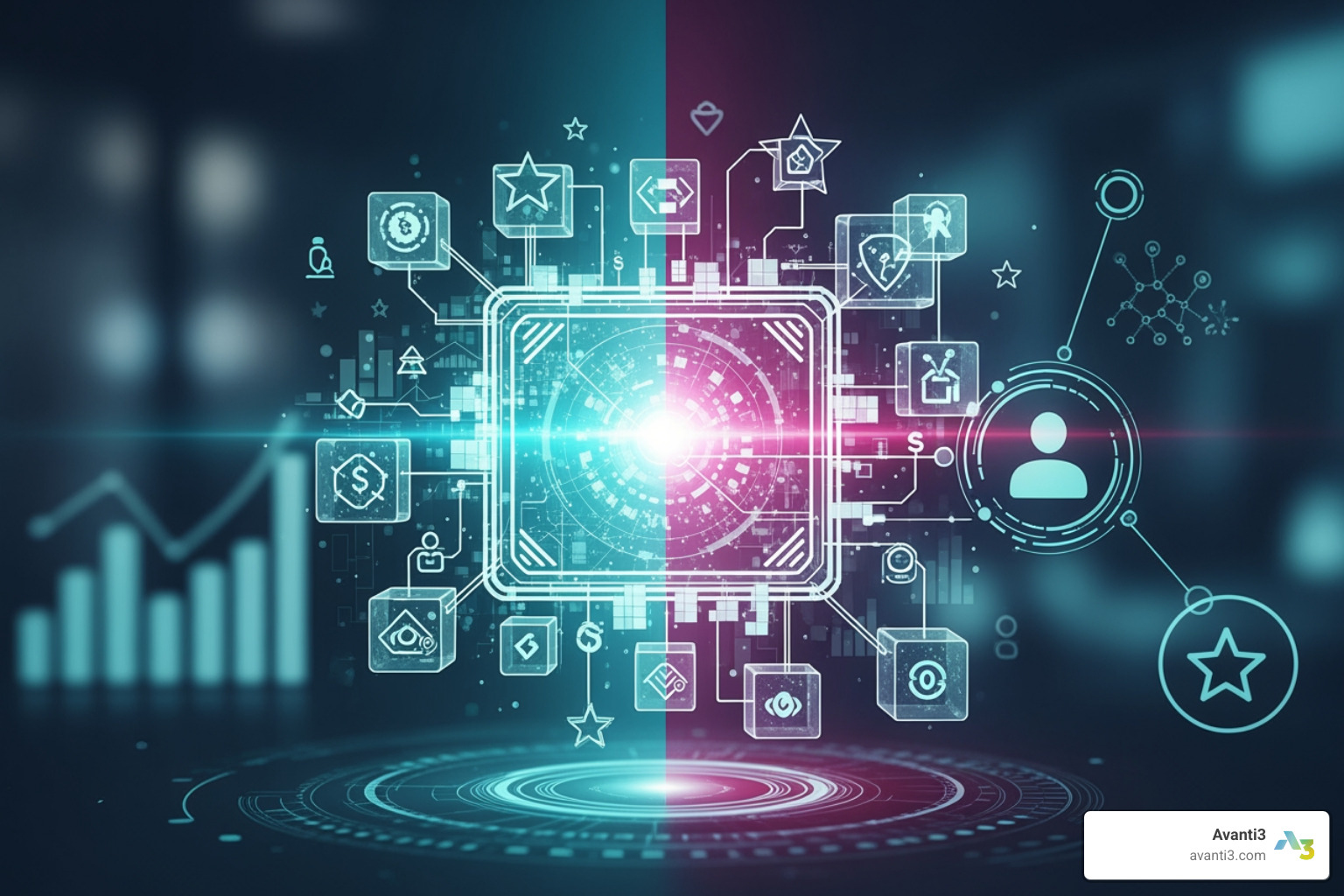 dashboard showing real-time loyalty analytics and partner network growth - Blockchain loyalty system