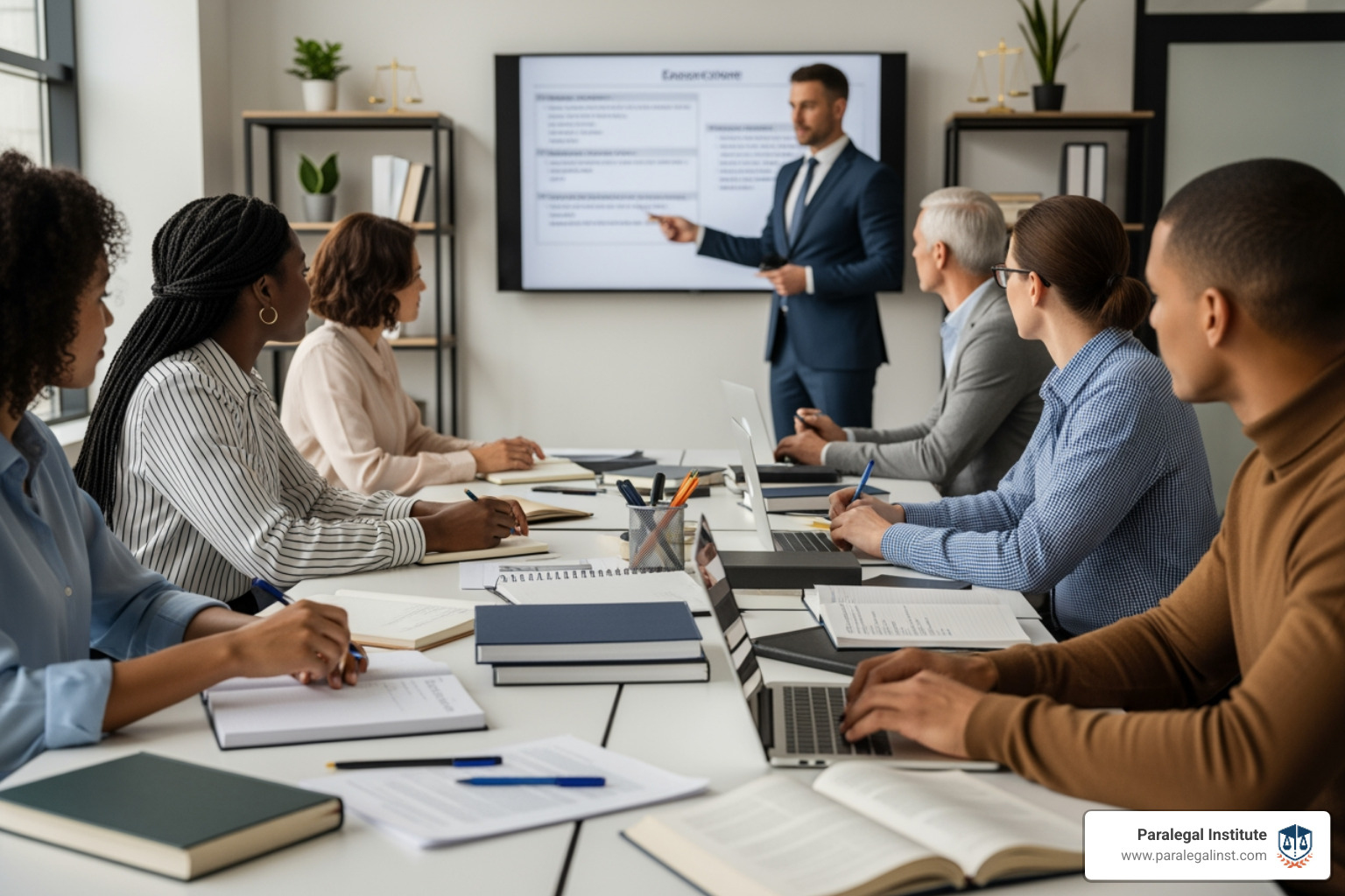 attorney instructing adult paralegal students - paralegal job