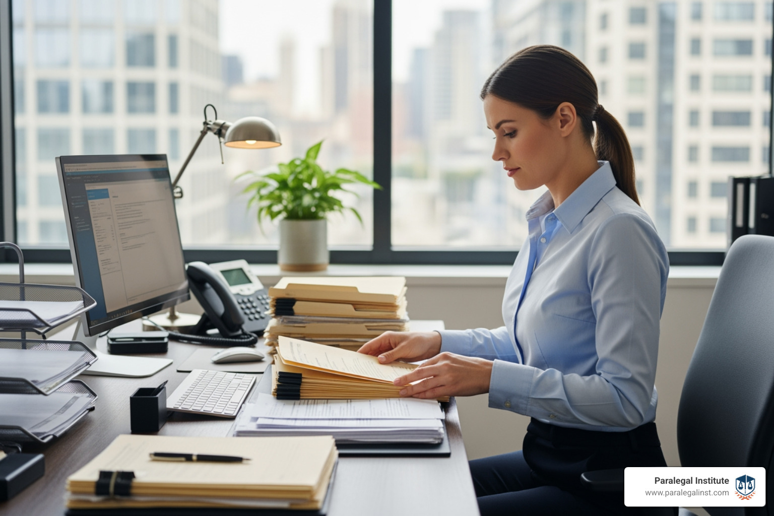 paralegal organizing case files - paralegal job