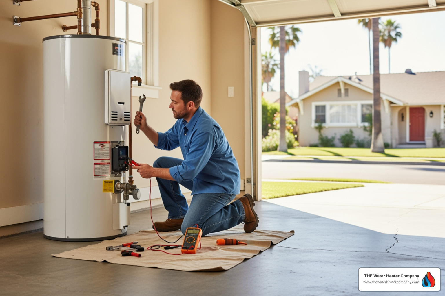 Infographic showing 7 common signs your water heater needs repair: 1) No hot water or insufficient supply, 2) Water temperature fluctuates unexpectedly, 3) Rusty or discolored water from taps, 4) Strange rumbling or banging noises, 5) Visible water leaks or puddles at base, 6) Sudden spike in utility bills, 7) Unit is 10-15 years old with recurring issues - water heater repair affordable in pasadena, ca Infographic showing 7 common signs your water heater needs repair: 1) No hot water or insufficient supply, 2) Water temperature fluctuates unexpectedly, 3) Rusty or discolored water from taps, 4) Strange rumbling or banging noises, 5) Visible water leaks or puddles at base, 6) Sudden spike in utility bills, 7) Unit is 10-15 years old with recurring issues - water heater repair affordable in pasadena, ca