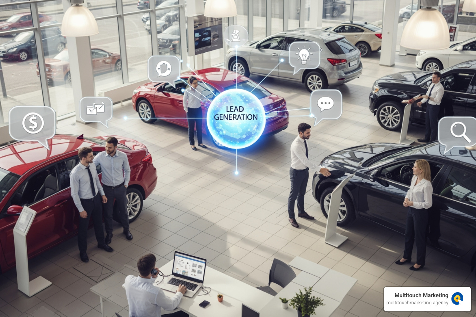 Google search results page for "used cars near me" - Car sales lead generation Google search results page for "used cars near me" - Car sales lead generation