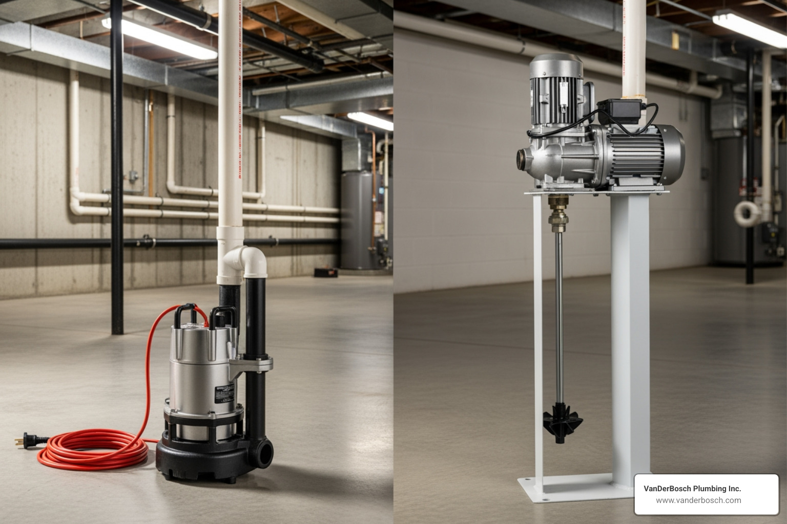 submersible and pedestal sump pumps - sump pump chicago