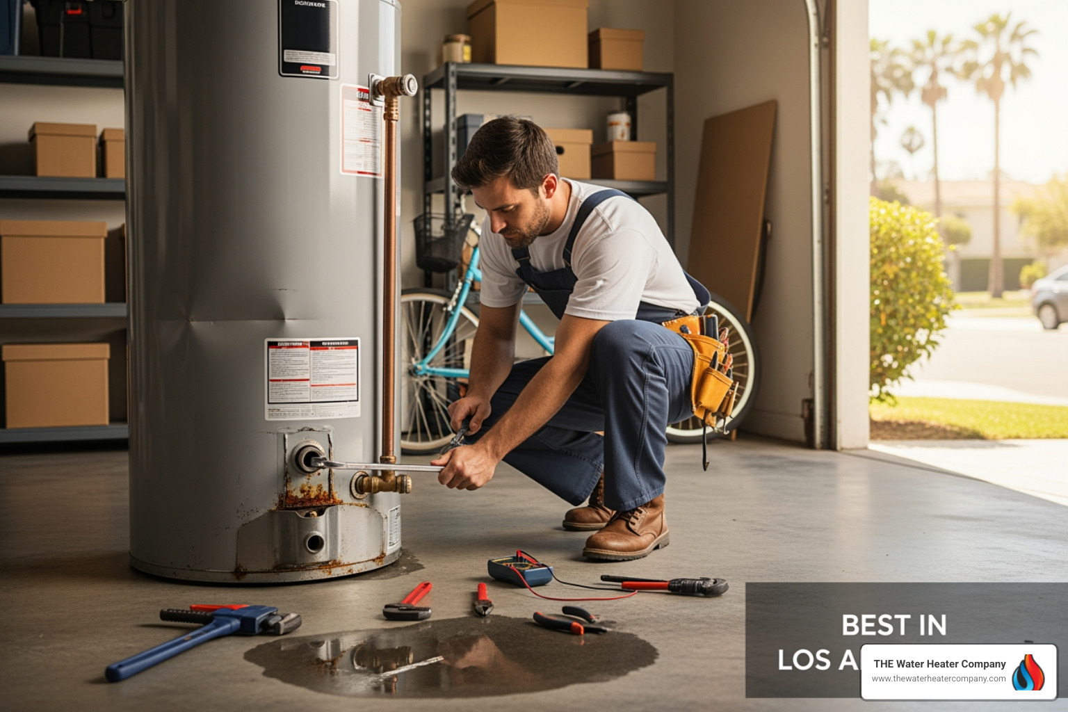 Infographic explaining the 5 most common signs your water heater needs repair. - water heater repair best in los angeles, ca Infographic explaining the 5 most common signs your water heater needs repair. - water heater repair best in los angeles, ca