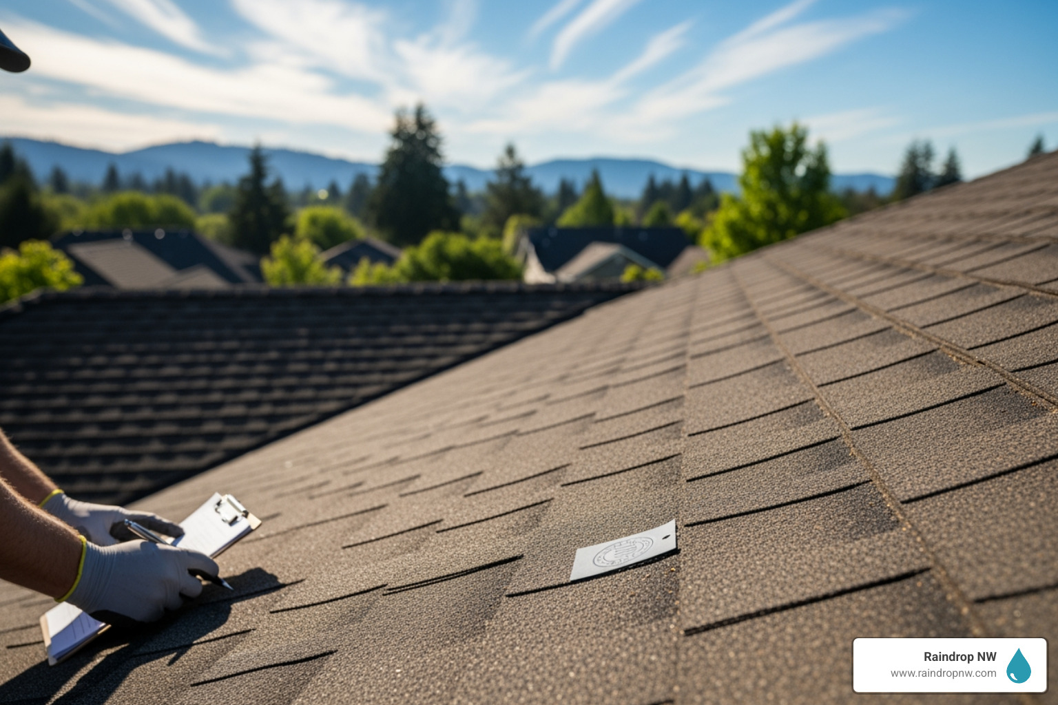 Infographic explaining the key benefits of a roof certification: peace of mind, informed decision-making for real estate, and proactive maintenance for cost savings - roof certifications in hillsboro, or