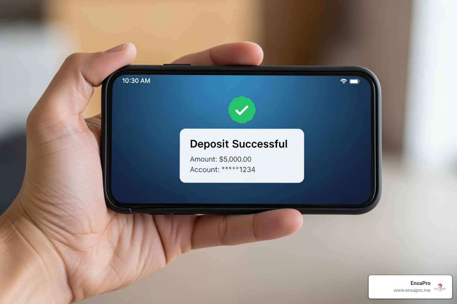 Direct deposit notification on phone - check income tax refund status online