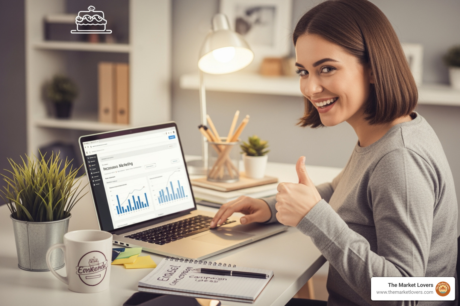 well-designed email on a mobile phone screen - email marketing small business
