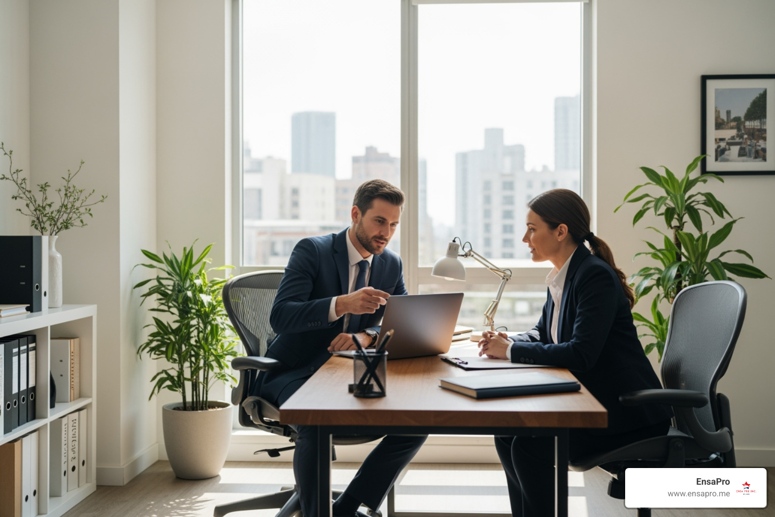 professional accountant consulting with a client over a laptop - Crypto tax filing service professional accountant consulting with a client over a laptop - Crypto tax filing service