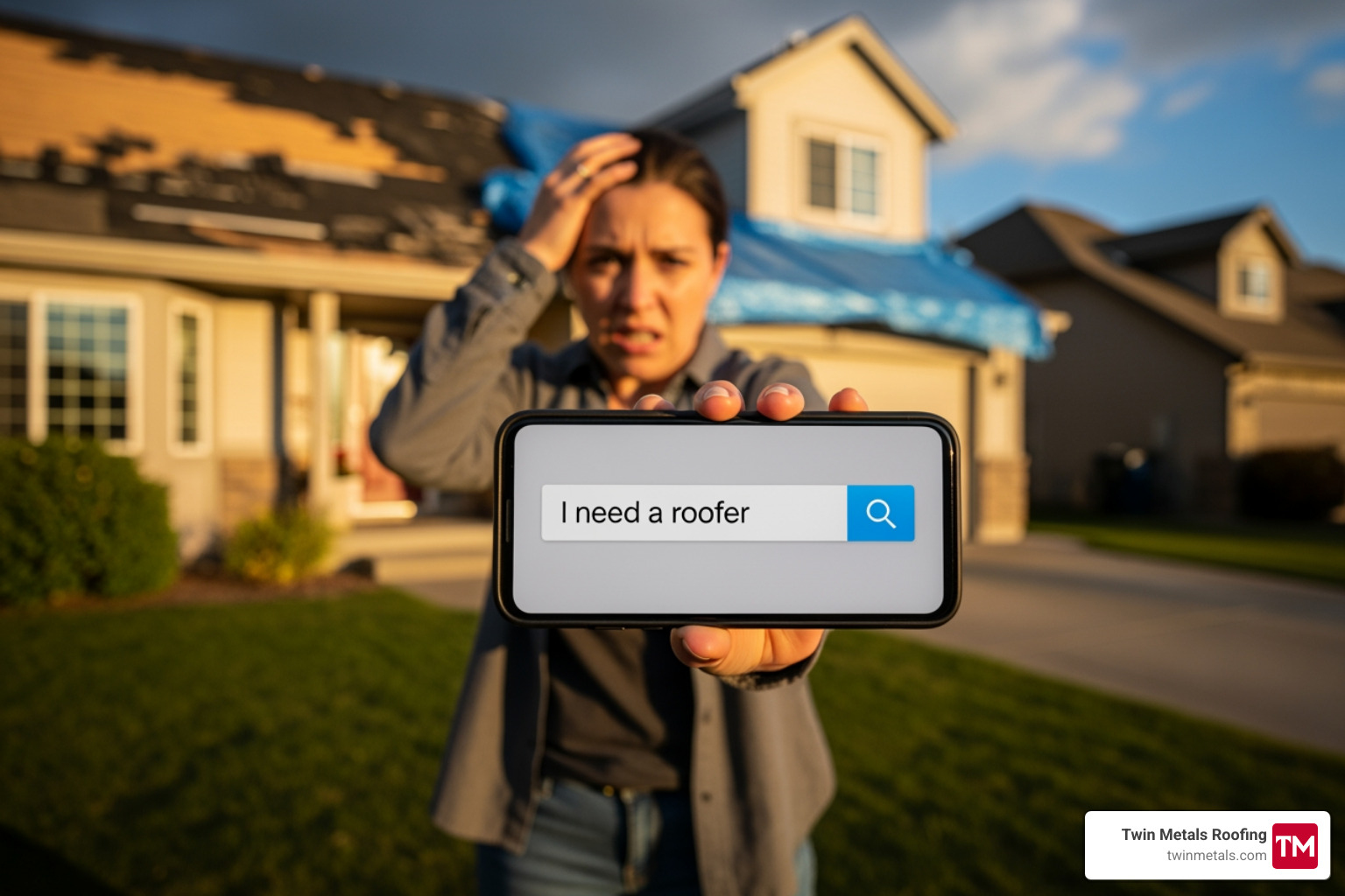 person reviewing a detailed roofing contract - i need a roofer