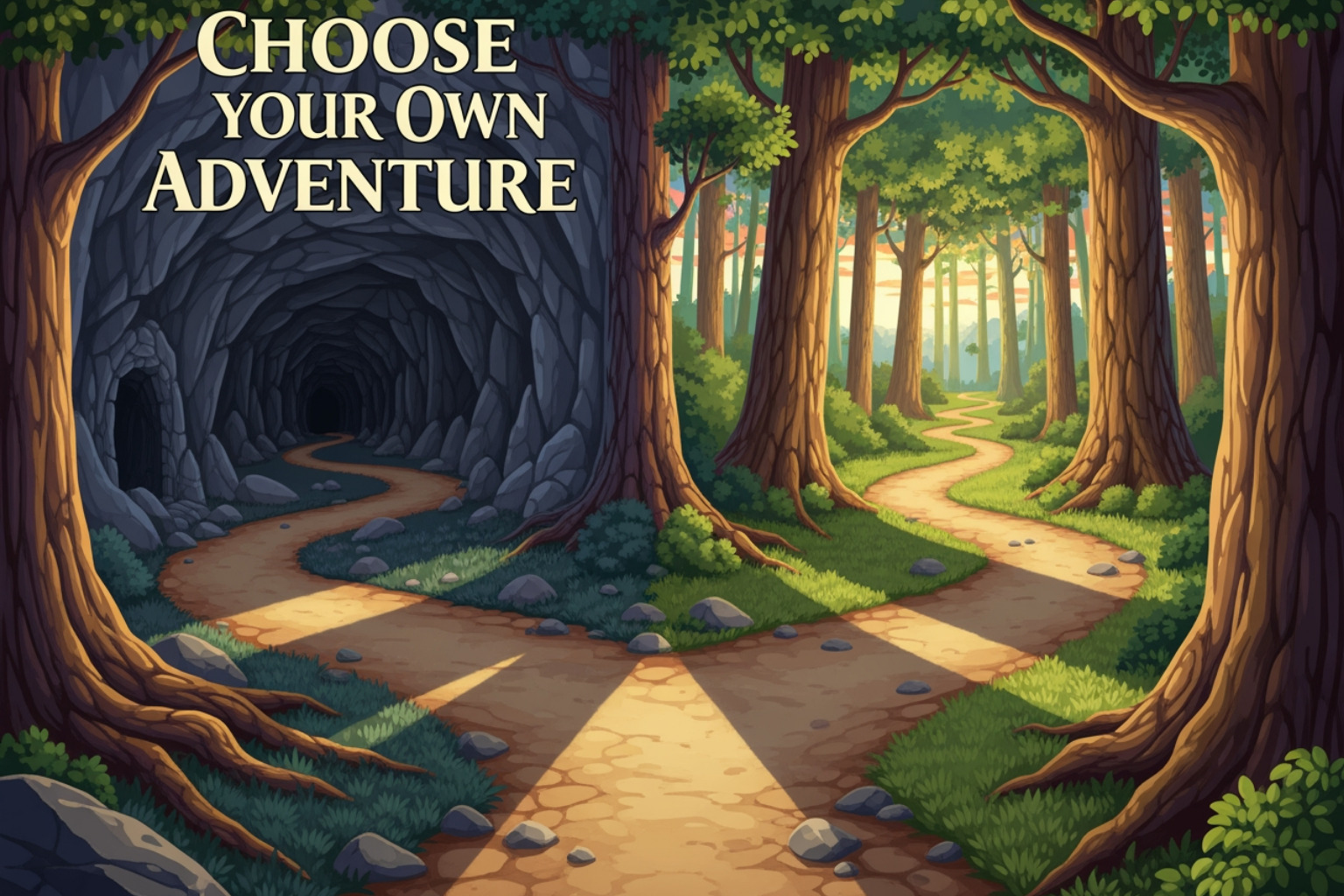 Choose Your Own Adventure Book Cover - david corenswet