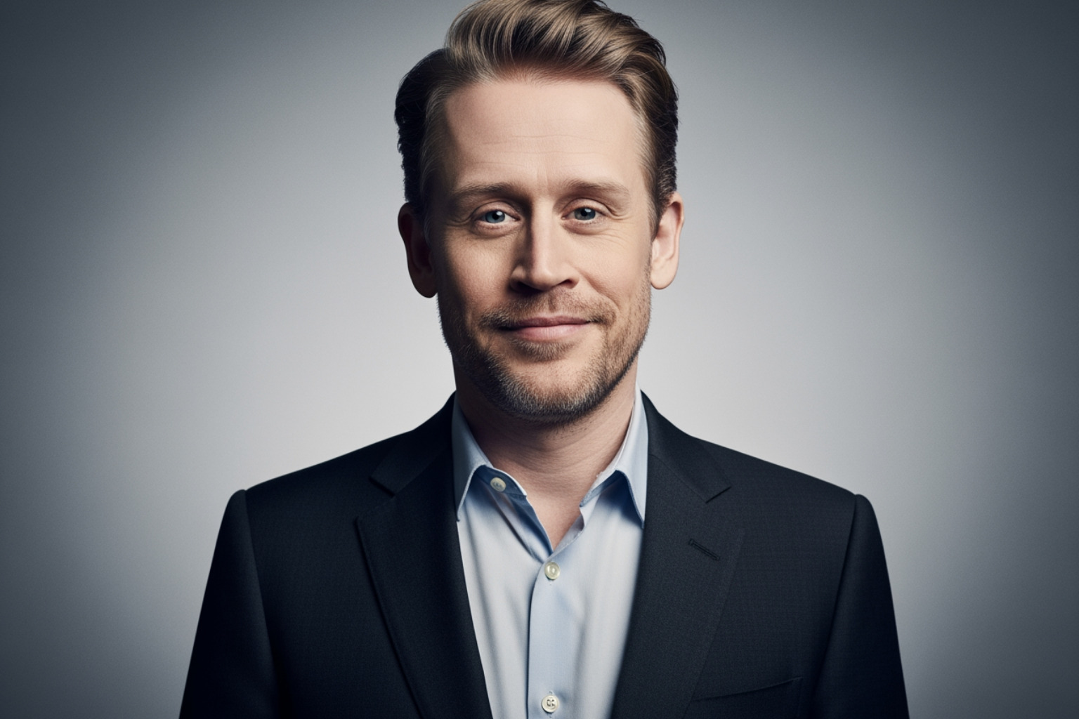 Macaulay Culkin in a classic 'Home Alone' scene - macaulay culkin