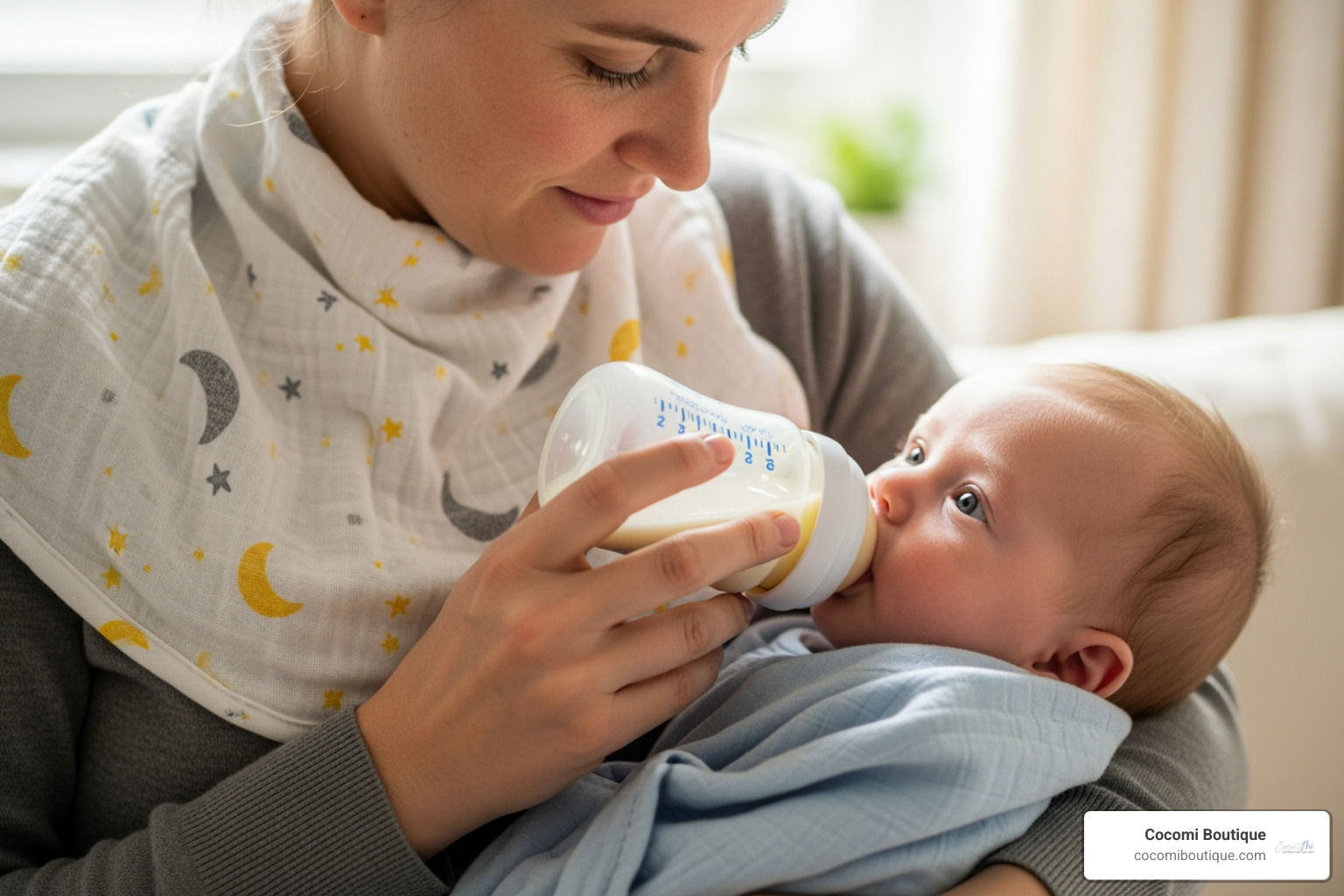 baby feeding muslin blanket