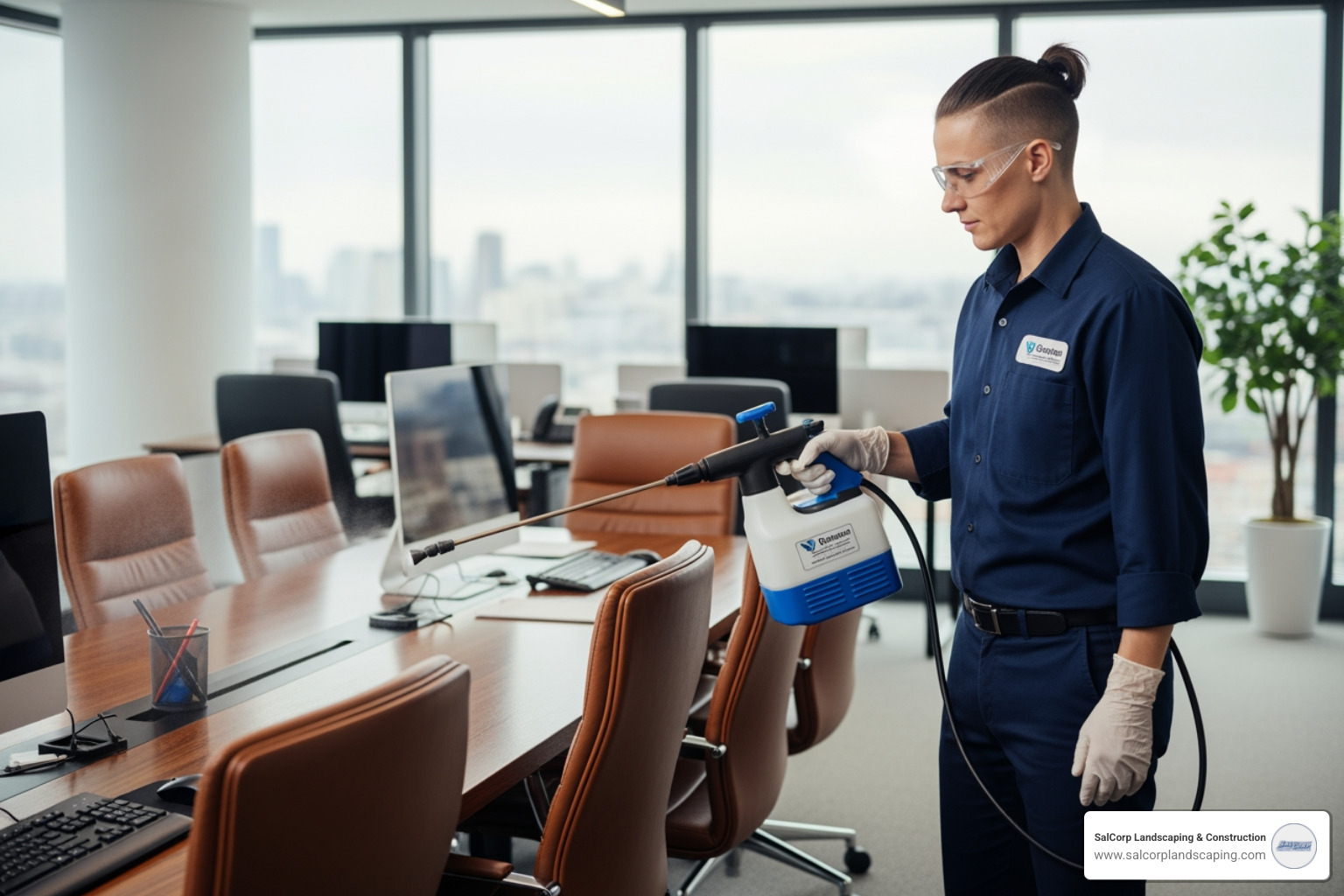 cleaner using an electrostatic sprayer for disinfection - best commercial cleaning companies cleaner using an electrostatic sprayer for disinfection - best commercial cleaning companies