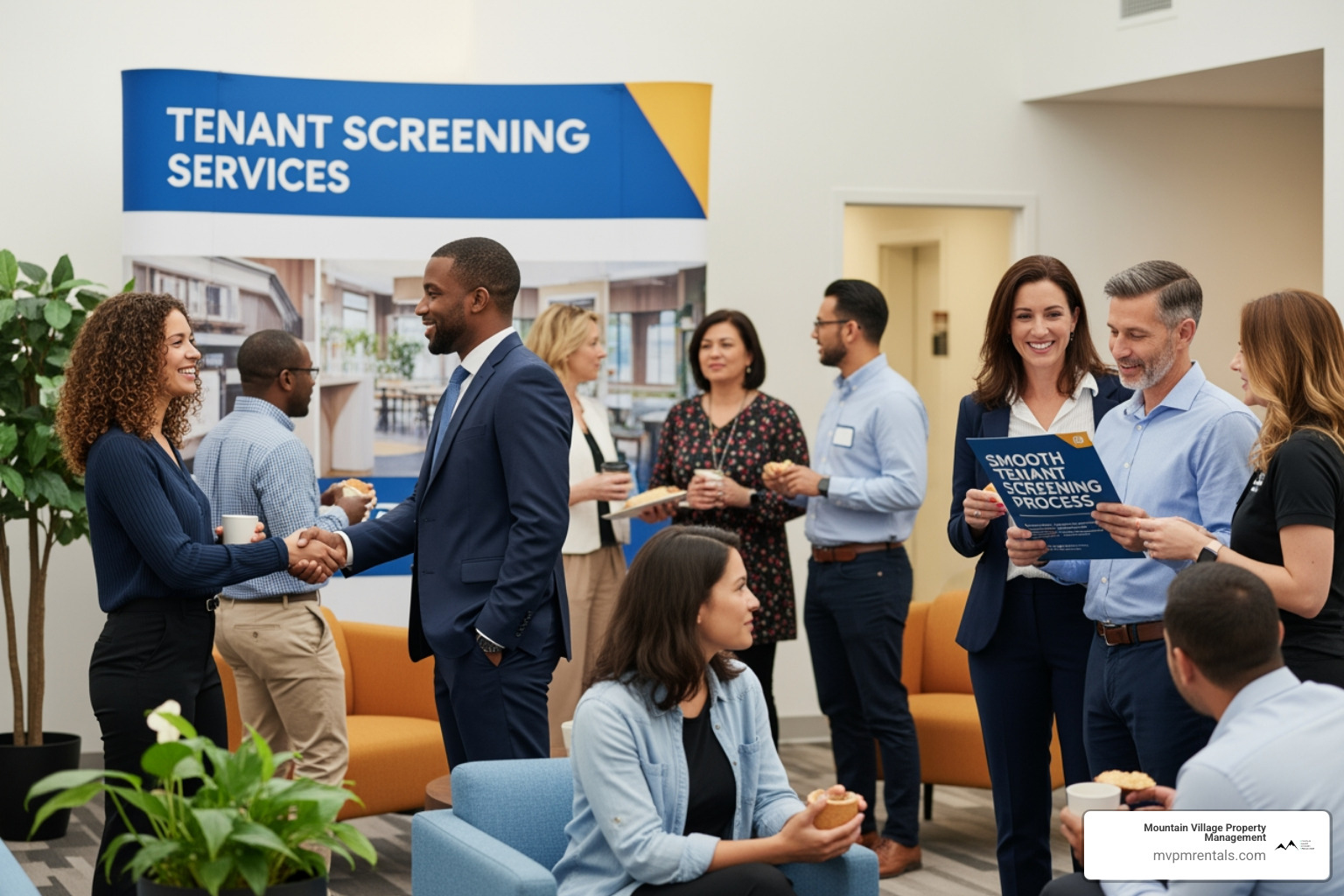 sample tenant screening report on a tablet - Tenant screening services