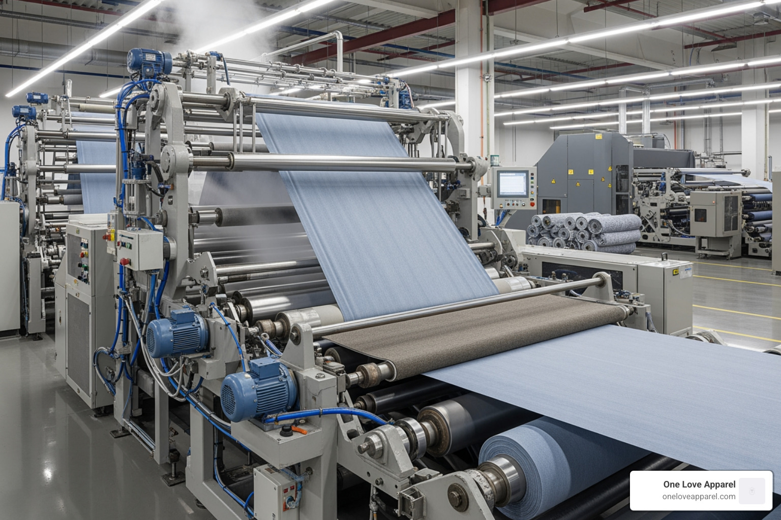 textile finishing machine - what is preshrunk cotton