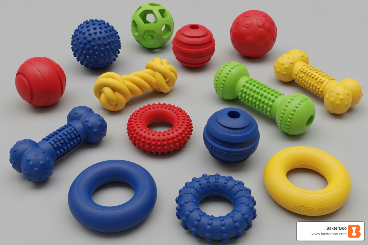 various durable rubber dog toys like balls and rings - best tough dog toys various durable rubber dog toys like balls and rings - best tough dog toys
