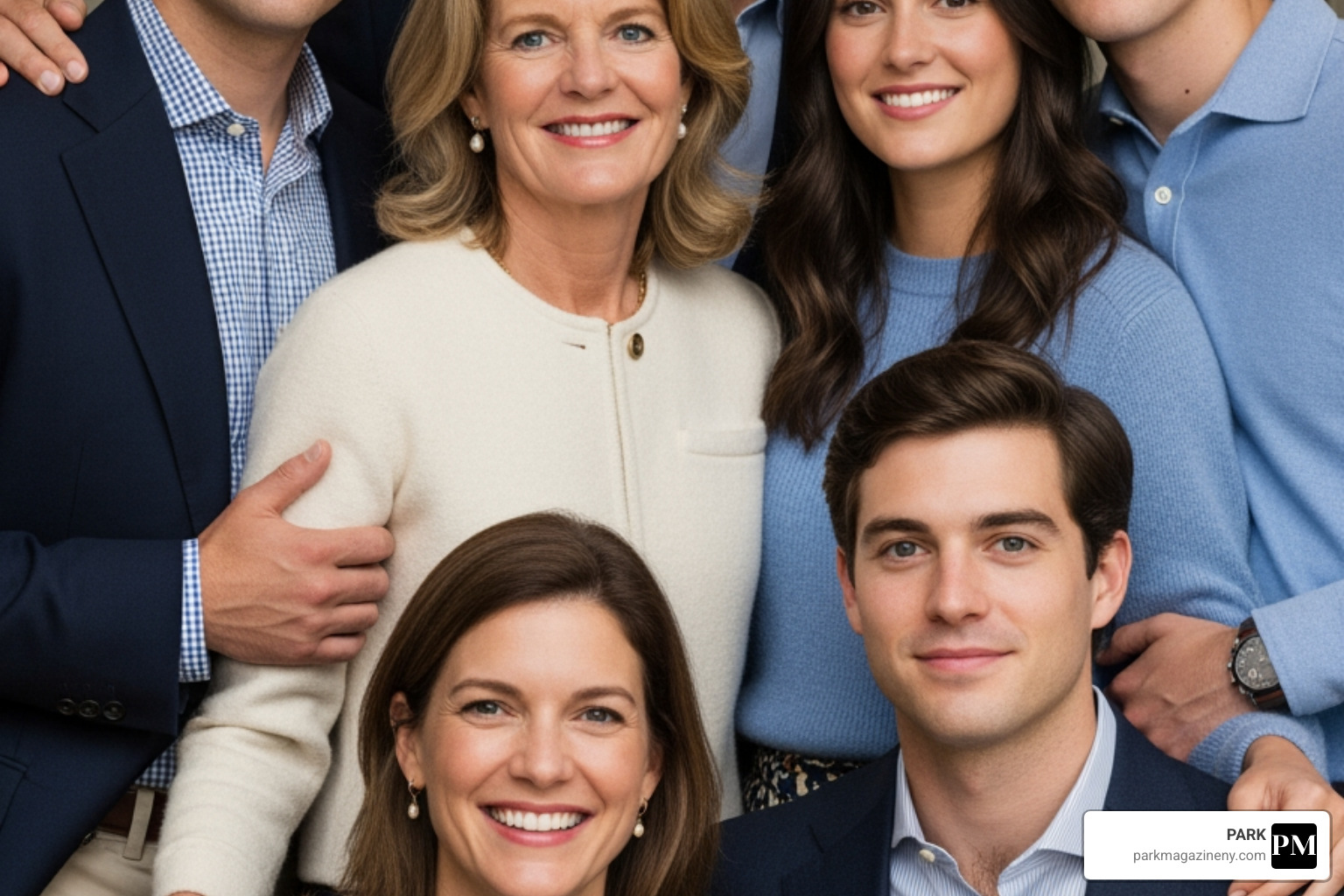 Caroline Kennedy with her husband Edwin Schlossberg and their three children - caroline kennedy