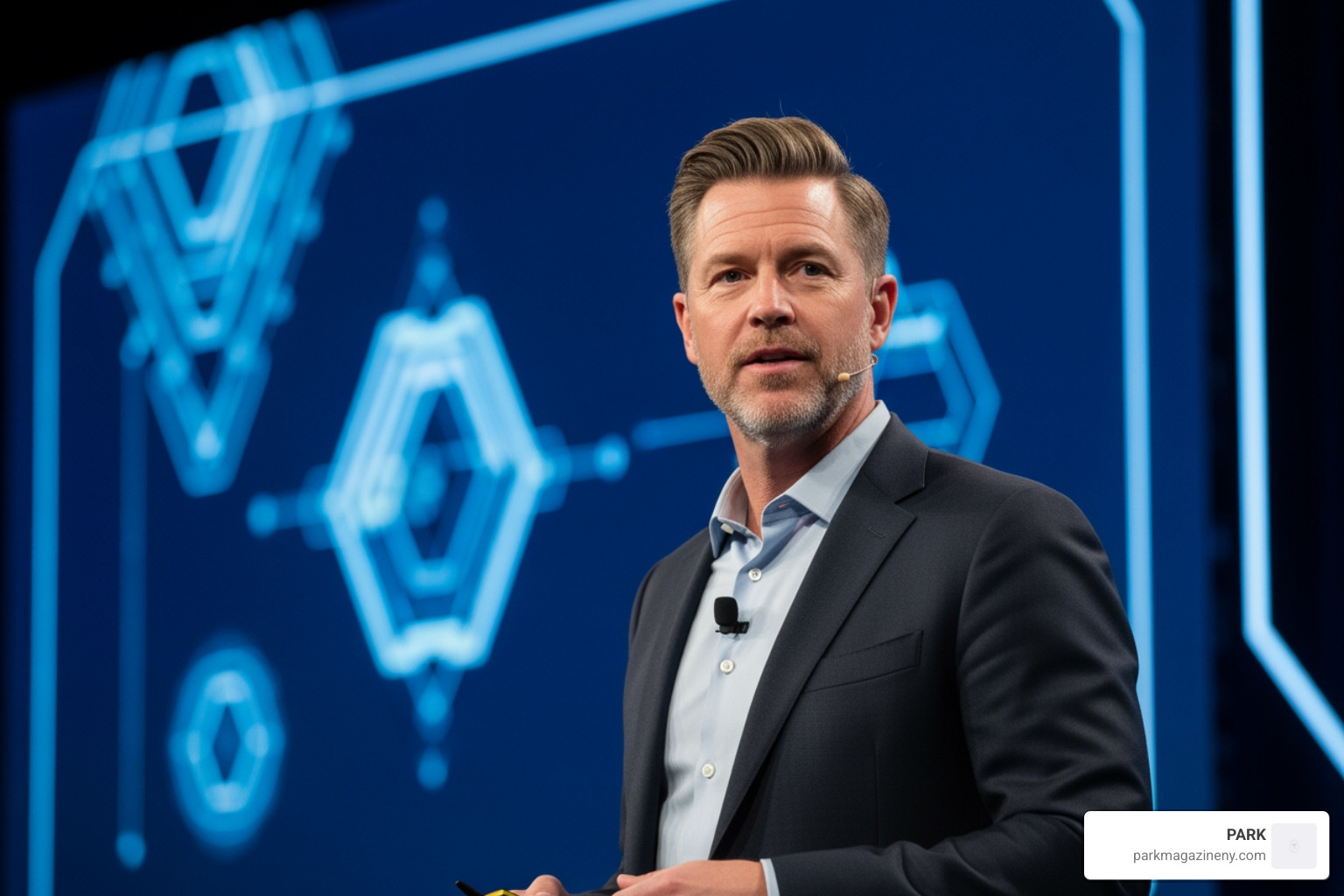 Bryan Johnson at a tech event - bryan johnson net worth