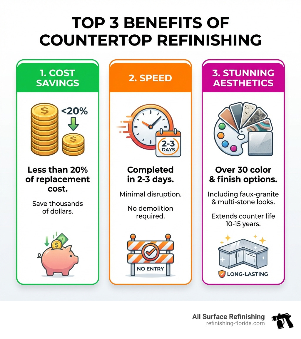 How Countertop Refinishing Can Help Your Coral Springs Home - All ...