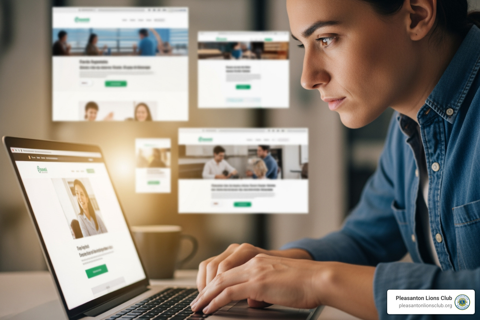 Building Bigger Bonds: Best Ways To Support Local Nonprofits 4 Building Bigger Bonds: Best Ways To Support Local Nonprofits person researching on a laptop with nonprofit websites visible - how to support local nonprofits