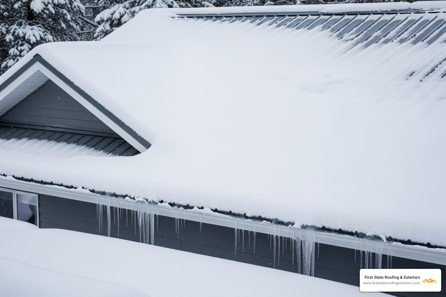 metal roof withstanding heavy snowfall - residential metal roofing company metal roof withstanding heavy snowfall - residential metal roofing company