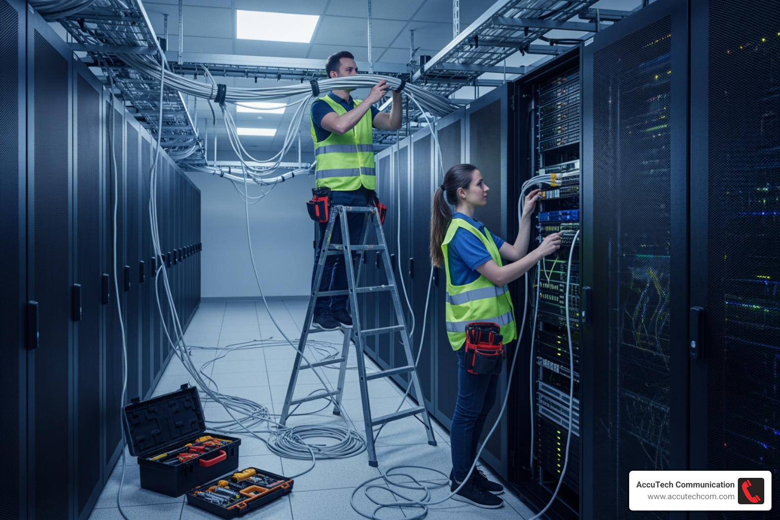 network topology diagram for a commercial office space - Data network installation network topology diagram for a commercial office space - Data network installation