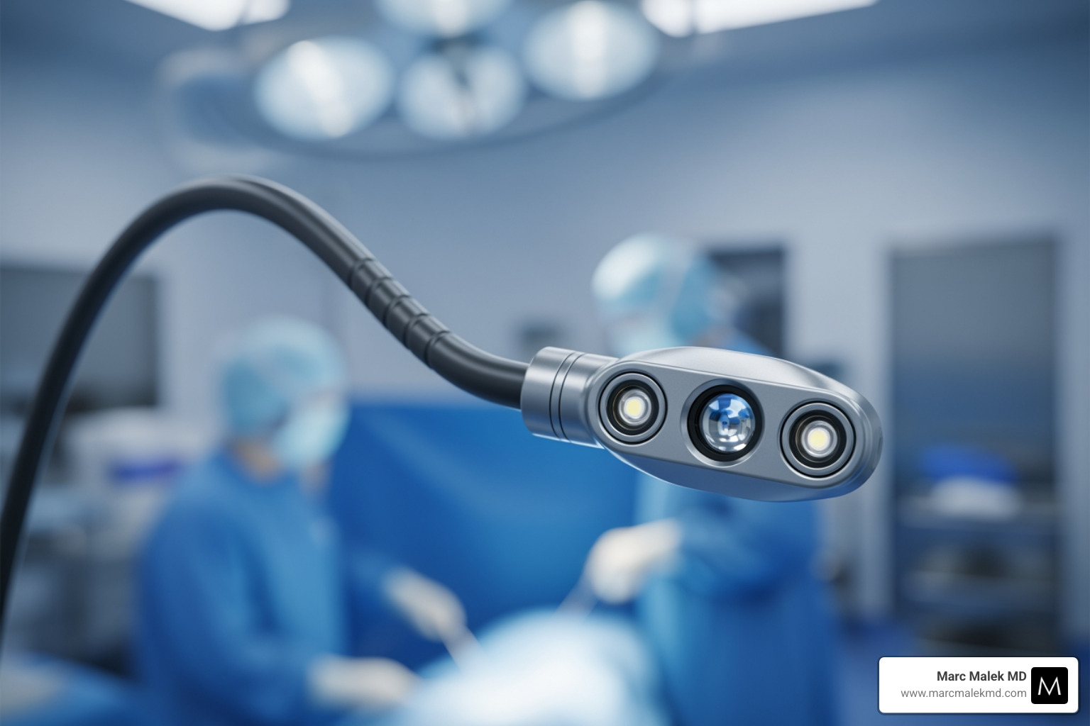 Endoscope instrument used in surgery - endoscopic browlift Endoscope instrument used in surgery - endoscopic browlift