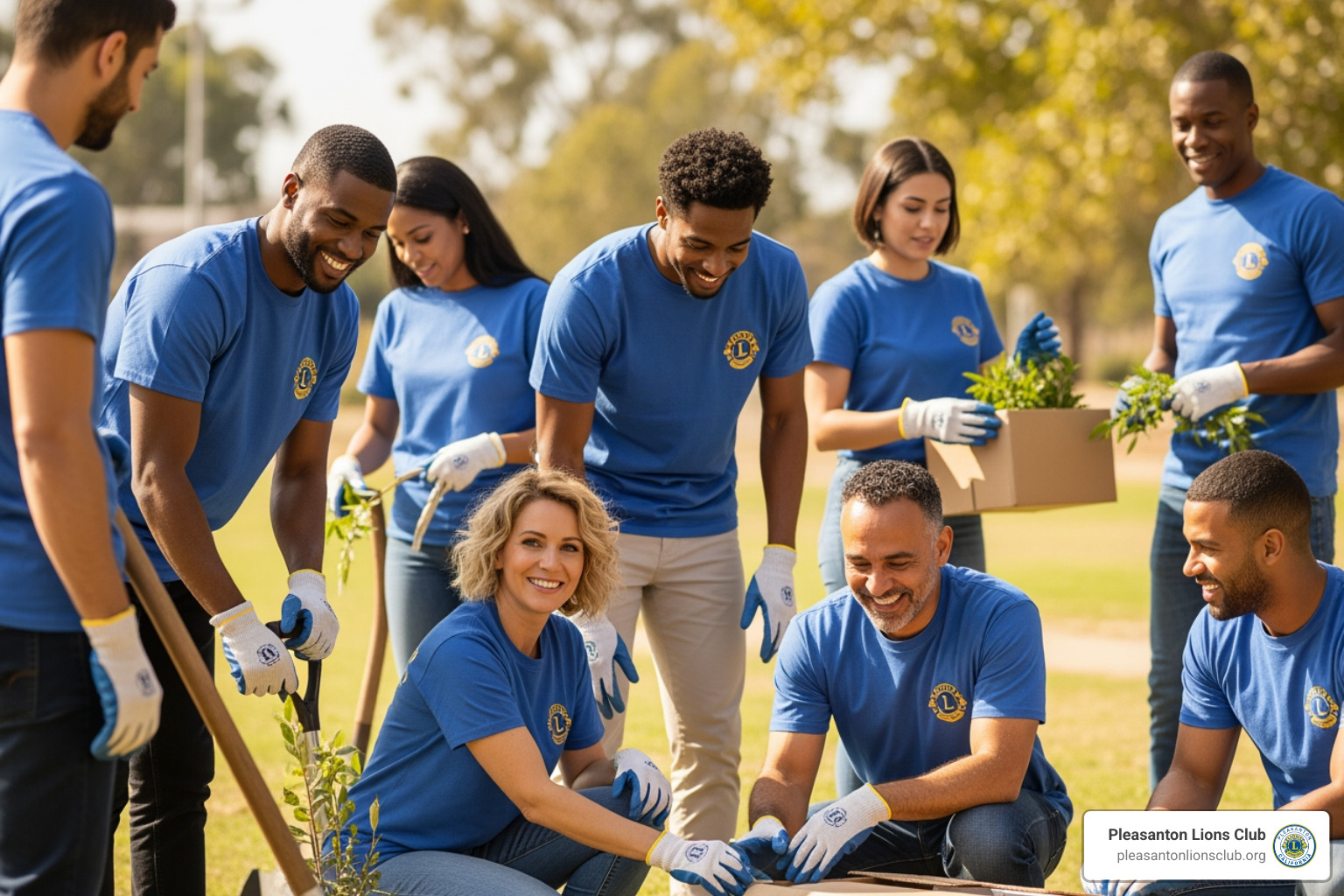 Pleasanton Lions Club members volunteering - Volunteer Pleasanton CA Pleasanton Lions Club members volunteering - Volunteer Pleasanton CA