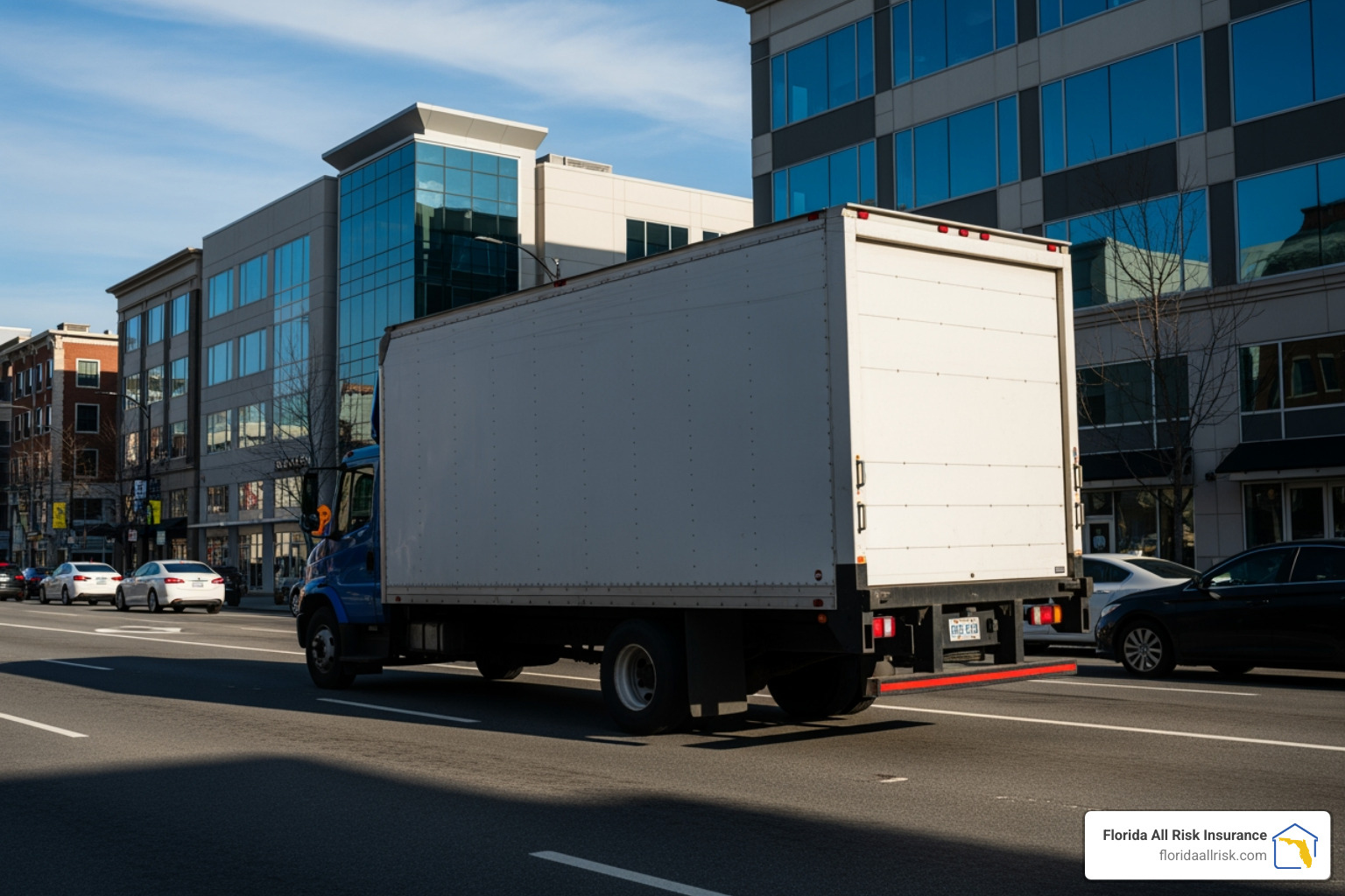 A truck driver meticulously reviews a pre-trip inspection checklist on a clipboard before starting their route, emphasizing safety and compliance in trucking operations. - box truck commercial insurance cost