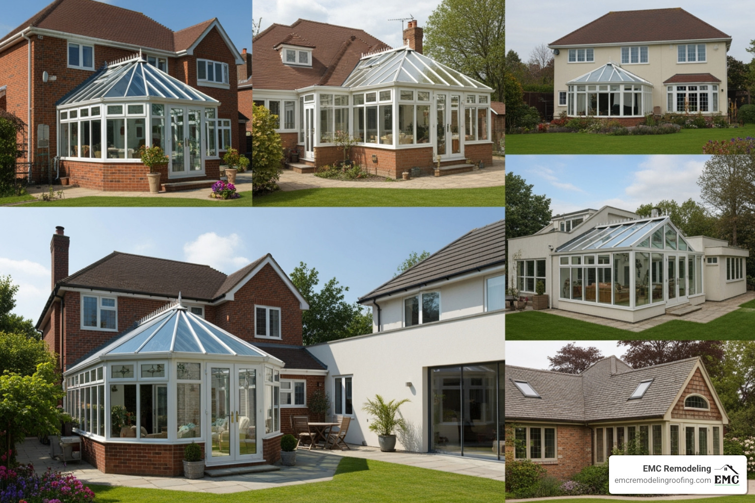 different conservatory styles - cost of replacing conservatory roof