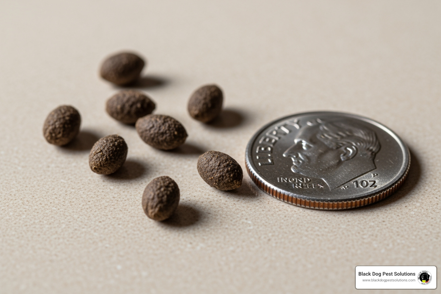 mouse droppings next to a coin for scale - 24 hour pest control mice mouse droppings next to a coin for scale - 24 hour pest control mice
