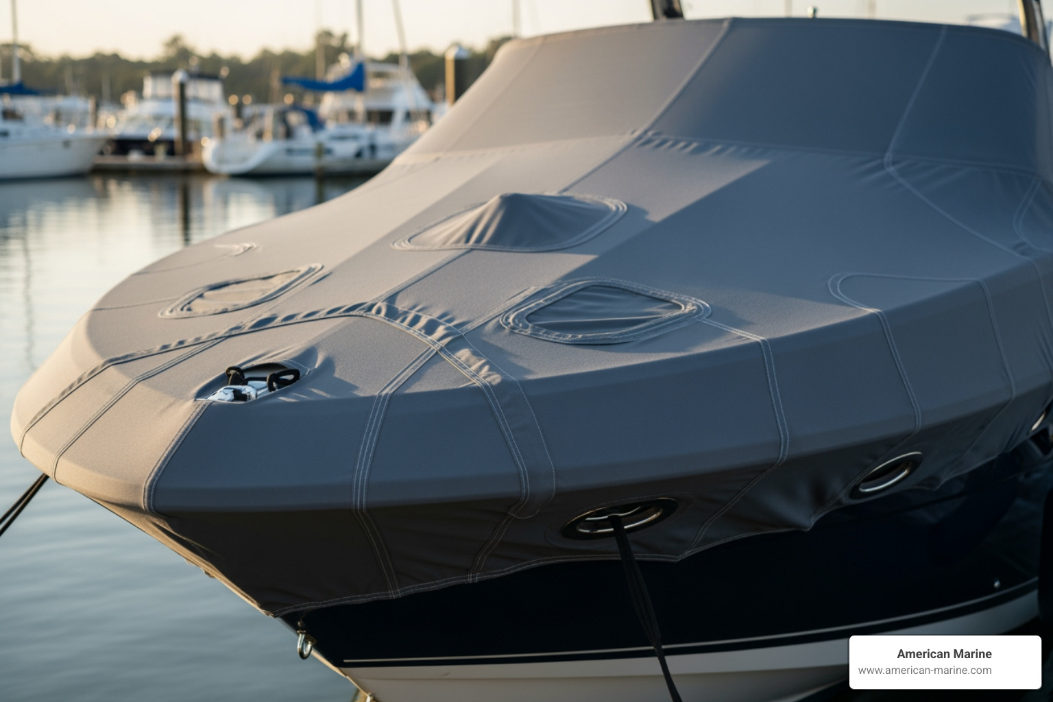 3D scanning device (like a ProLiner) being used on the deck of a yacht - Durable boat covers