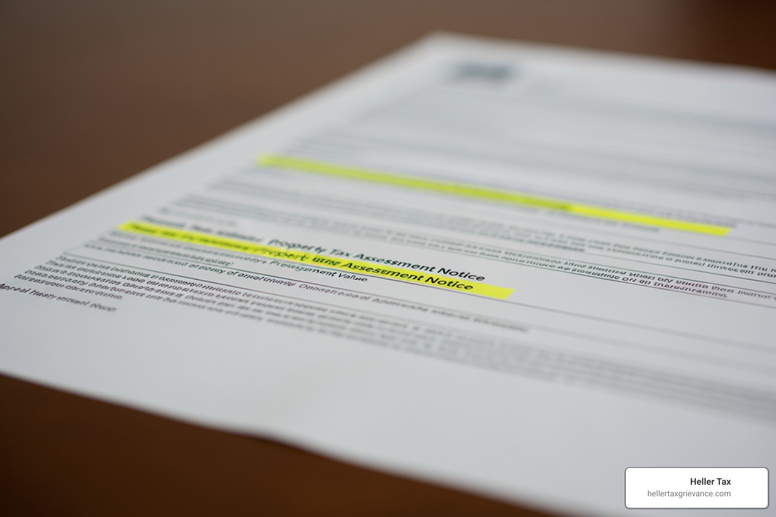 Sample property tax assessment notice with key sections highlighted - Glen Head property taxes Sample property tax assessment notice with key sections highlighted - Glen Head property taxes